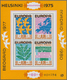 Bulgarien: 1979/1985, Accumulation With 328 Miniature Sheets In Eight Different Types Incl. Many Att - Brieven En Documenten