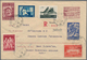 Bulgarien - Ganzsachen: 1953/1962, Assortment Of 54 Commercially Used Stationeries (mainly Envelopes - Cartes Postales