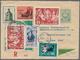 Bulgarien - Ganzsachen: 1953/1962, Assortment Of 54 Commercially Used Stationeries (mainly Envelopes - Cartes Postales