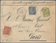 Delcampe - Frankreich: 1810/1960 (ca.), Assortment Of Apprx. 100 Covers/cards, Some Postal Wear, Comprising A N - Collections