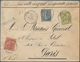 Delcampe - Frankreich: 1810/1960 (ca.), Assortment Of Apprx. 100 Covers/cards, Some Postal Wear, Comprising A N - Verzamelingen