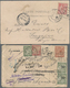 Frankreich: 1890's-1930's Ca.: Group Of 36 Covers, Postcards And Postal Stationery Items, Mostly Fro - Colecciones Completas