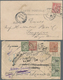 Frankreich: 1890's-1930's Ca.: Group Of 36 Covers, Postcards And Postal Stationery Items, Mostly Fro - Verzamelingen