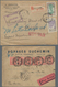 Frankreich: 1890's-1930's Ca.: Group Of 36 Covers, Postcards And Postal Stationery Items, Mostly Fro - Collections