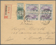 Delcampe - Frankreich: 1900/1960, Absolutely Awesome Collection Of Blocks Of Four On Entires Bearing 450 Envelo - Verzamelingen