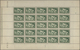 Frankreich: 1931, National Debt Fund, 1.50fr. Deep Yellow-green, Complete Sheet Of 25 Stamps (folded - Collections