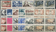 Delcampe - Frankreich: 1941/1974, IMPERFORATE ISSUES, MNH Collection Of Imperforate Blocks Of Four, Well Sorted - Collections