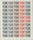 Delcampe - Frankreich: 1943/1980, IMPERFORATE COLOUR PROOFS, TOP COLLECTION Of Apprx. 59.000 Colour Proofs All - Collections