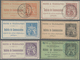 Frankreich - Ganzsachen: 1885/1909, Lot Of Twelve Different Used Telephone Billets, Sight Postal Wea - Other & Unclassified