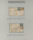 Delcampe - Frankreich - Ballonpost: 1870/1871, BALLON MONTE, Exhibit Collection Of 87 Entires From 22 September - 1960-.... Covers & Documents