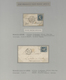 Delcampe - Frankreich - Ballonpost: 1870/1871, BALLON MONTE, Exhibit Collection Of 87 Entires From 22 September - 1960-.... Covers & Documents