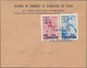 Delcampe - Frankreich - Besonderheiten: 1968, TARBES, POSTAL STRIKE Stamps, Lot With 8 Preprinted Envelopes "Ch - Sonstige & Ohne Zuordnung