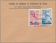 Delcampe - Frankreich - Besonderheiten: 1968, TARBES, POSTAL STRIKE Stamps, Lot With 8 Preprinted Envelopes "Ch - Autres & Non Classés