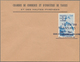 Delcampe - Frankreich - Besonderheiten: 1968, TARBES, POSTAL STRIKE Stamps, Lot With 8 Preprinted Envelopes "Ch - Sonstige & Ohne Zuordnung