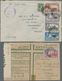 Gibraltar: 1850/1950 (ca.), Lot Of 28 Covers/cards/stationeries, E.g. Censored Mail And Field Post ( - Gibraltar