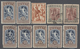 Griechenland: 1861/1975 (ca.), Interesting But Disorganised Accumulation On Pages And In A Stockbook - Usati