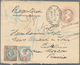 Großbritannien: 1829/1957, GB And British Europe, Group Of 17 Covers/cards, Incl. 1829 Letter To Ind - Otros & Sin Clasificación