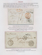 Großbritannien: 1840/1856, "Postal Rates And Routes Great Britain To Italy Vice Versa": 27 Letters M - Sonstige & Ohne Zuordnung