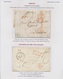 Großbritannien: 1840/1856, "Postal Rates And Routes Great Britain To Italy Vice Versa": 27 Letters M - Andere & Zonder Classificatie