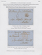 Großbritannien: 1841/1854, 8 Folded Letters Showing Routes And Postage Rates To Malta And The Easter - Sonstige & Ohne Zuordnung