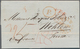 Großbritannien: 1845/1856, "Postal Rates And Routes Great Britain To Switzerland": 8 Letters Mostly - Autres & Non Classés