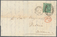 Delcampe - Großbritannien: 1861/1869, 6d. Foreign Rate Franked By Surface-printed Issues, Lot Of 52 Lettersheet - Andere & Zonder Classificatie