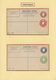 Delcampe - Großbritannien - Ganzsachen: 1878/1982, REGISTERED ENVELOPES, Deeply Specialised And Comprehensive C - 1840 Mulready Omslagen En Postblad
