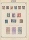 Italien: 1860/1930 (ca.), Used And Mint Collection On Album Pages In A Binder, Partly Collected Some - Collections