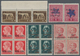 Italien: 1880/1945 (ca.), Unusual Accumulation BACK OF THE BOOK ISSUES On Stockcards With Many Unusu - Colecciones