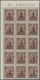 Italien: 1880/1945 (ca.), Unusual Accumulation BACK OF THE BOOK ISSUES On Stockcards With Many Unusu - Colecciones