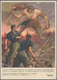 Italien: 1930/45, Interessante Sammlung "Propaganda- Und Werbekarten" Mit über 70 Karten, Dabei Feld - Collections