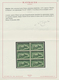 Delcampe - Italien: 1944-45, REP. SOC. ITALIANA & OCCUPATION ISSUES High Value Stamps And Blocks On Cards, Tori - Collections