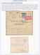 Jugoslawien: 1918/1948, Collection Of 47 Better Covers/cards Mounted On Written Up Album Pages, Show - Cartas & Documentos