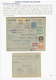 Delcampe - Jugoslawien: 1918/1948, Collection Of 47 Better Covers/cards Mounted On Written Up Album Pages, Show - Covers & Documents