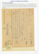 Delcampe - Jugoslawien: 1918/1948, Collection Of 47 Better Covers/cards Mounted On Written Up Album Pages, Show - Brieven En Documenten