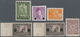 Jugoslawien: 1918-80, Group Of 34 Stamps And Three Souvenir Sheets, Mostly Specials Like 1918 5+2h. - Cartas & Documentos