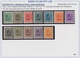 Jugoslawien: 1921/1943, Mainly U/m Assortment On Retail Cards, Comprising Definitive Sets, Commemora - Briefe U. Dokumente