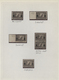 Jugoslawien: 1922, Revaluation Overprints On Charity Issue, Specialised Collection Of 15 Stamps On A - Briefe U. Dokumente