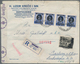Kroatien: 1941, Group Of Seven Commercial Bearing Overprints, Incl. Registered And Censored Mail, So - Croatia