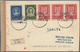 Kroatien: 1941/1944, Assortment Of 20 (mainly Commercial) Covers/cards, Incl. Registered And Censore - Croatie