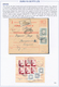 Delcampe - Kroatien: 1941/1944, Collection Of 40 (mainly Commercial) Covers On Written Up Album Pages, Comprisi - Kroatië