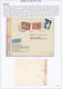 Delcampe - Kroatien: 1941/1944, Collection Of 40 (mainly Commercial) Covers On Written Up Album Pages, Comprisi - Kroatië