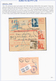 Kroatien: 1941/1945, Collection Of 48 Entires On Written Up Album Pages, Mainly Commercial Mail Incl - Kroatien