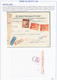 Delcampe - Kroatien: 1941/1945, Collection Of 48 Entires On Written Up Album Pages, Mainly Commercial Mail Incl - Kroatië