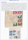 Delcampe - Kroatien: 1941/1945, Collection Of 48 Entires On Written Up Album Pages, Mainly Commercial Mail Incl - Croatia