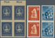Kroatien: 1941/1945, Mint Assortment On Retail Cards, Incl. A Good Range Of Specialities Like Imperf - Croacia