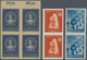 Kroatien: 1941/1945, Mint Assortment On Retail Cards, Incl. A Good Range Of Specialities Like Imperf - Croatie