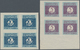 Kroatien - Portomarken: 1942/1944, Cyphers, Specialised Assortment Of Apprx. 360 Stamps Showing Spec - Croatia