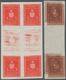 Kroatien - Dienstmarken: 1942/1944, Coat Of Arms, Specialised Assortment Of Apprx. 450 Stamps Showin - Croatie