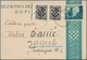 Kroatien - Ganzsachen: 1941/1944, Assortment Of 20 Commercially Used Stationery Cards With Full Mess - Croatie